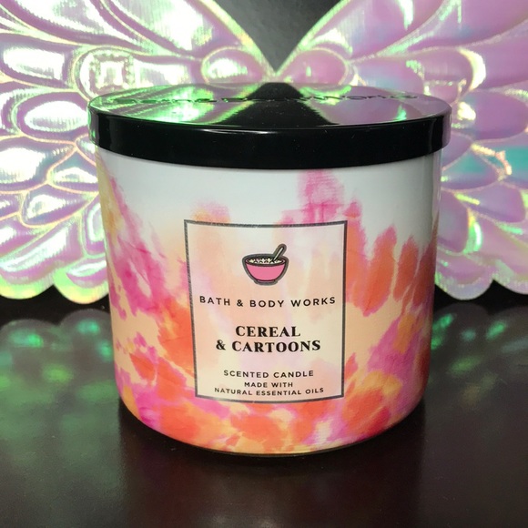 BBW 3 wick candle Cereal & Cartoons